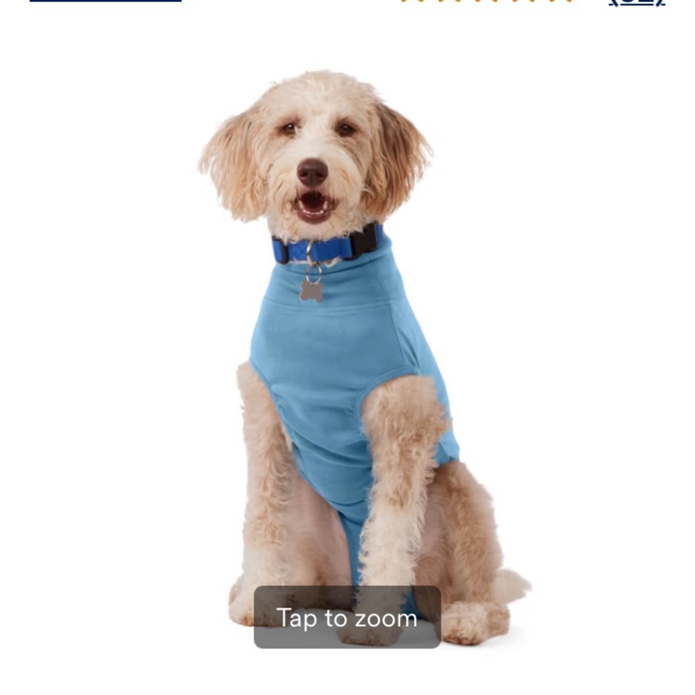 Suitical Recovery Well & Good Recovery Suit for Dogs, Large/X-Large